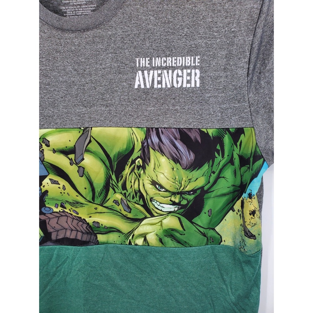 Marvel Avengers Assemble Athletic Top T Shirt Incredible Hulk Men's Size 2XL